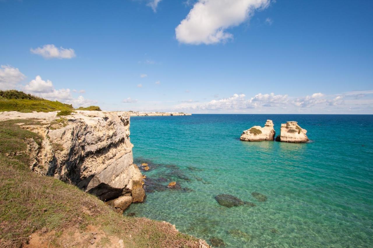 Villetta Poesia 50 M Dal Mare Con Giardino E Parcheggio Torre dell'Orso Exterior foto